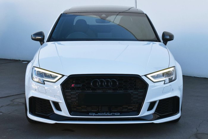 2020 Audi RS3 Carbon Edition 8V MY20 Four Wheel Drive Glacier White