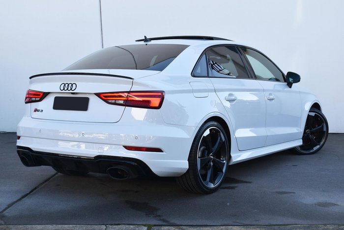 2020 Audi RS3 Carbon Edition 8V MY20 Four Wheel Drive Glacier White