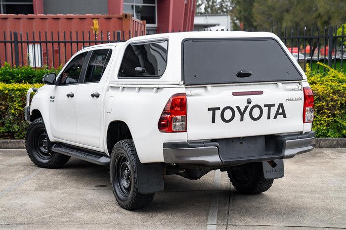 2020 Toyota Hilux SR GUN126R 4X4 Dual Range Glacier White