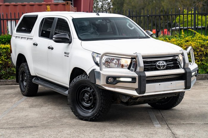 2020 Toyota Hilux SR GUN126R 4X4 Dual Range Glacier White