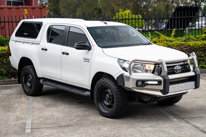 2020 Toyota Hilux SR GUN126R 4X4 Dual Range Glacier White