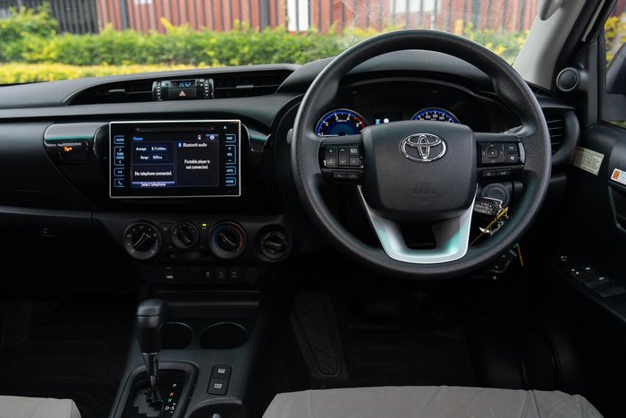 2020 Toyota Hilux SR GUN126R 4X4 Dual Range Glacier White