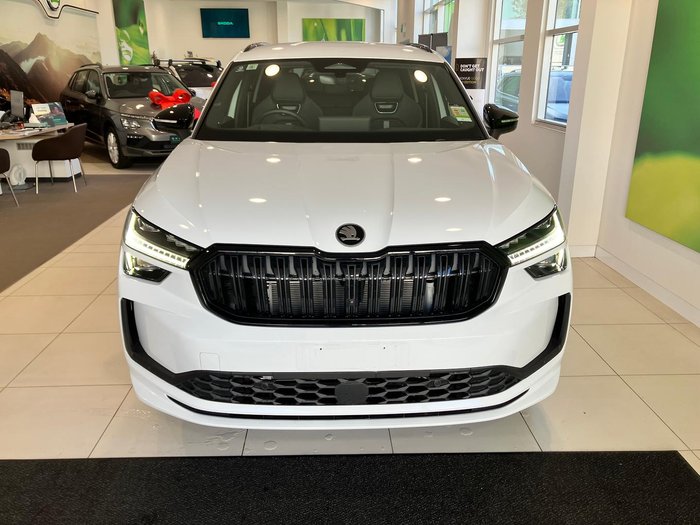 2025 SKODA Kodiaq 140TSI Sportline PS MY25 4X4 Moon White