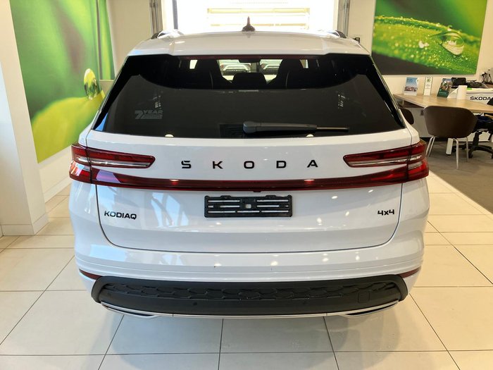 2025 SKODA Kodiaq 140TSI Sportline PS MY25 4X4 Moon White