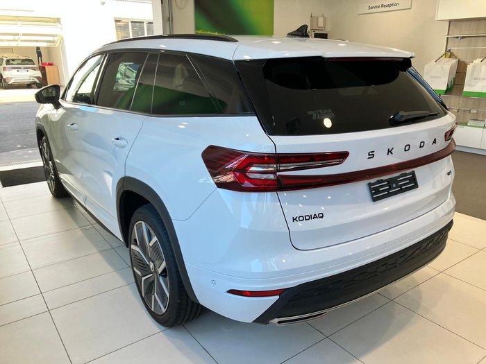 2025 SKODA Kodiaq 140TSI Sportline PS MY25 4X4 Moon White