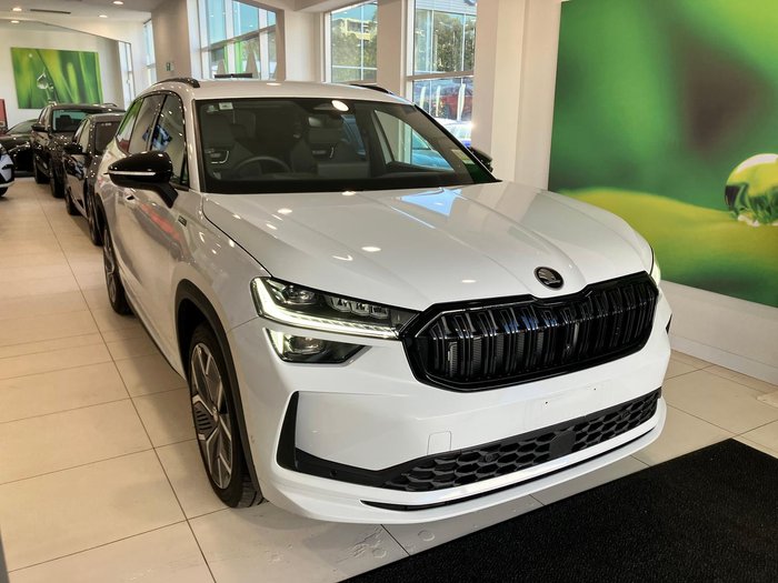 2025 SKODA Kodiaq 140TSI Sportline PS MY25 4X4 Moon White