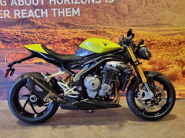 2025 Triumph Speed Triple 1200 RX limited Edition Speed Triple Yellow