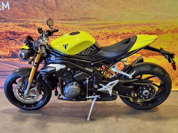2025 Triumph Speed Triple 1200 RX limited Edition Speed Triple Yellow