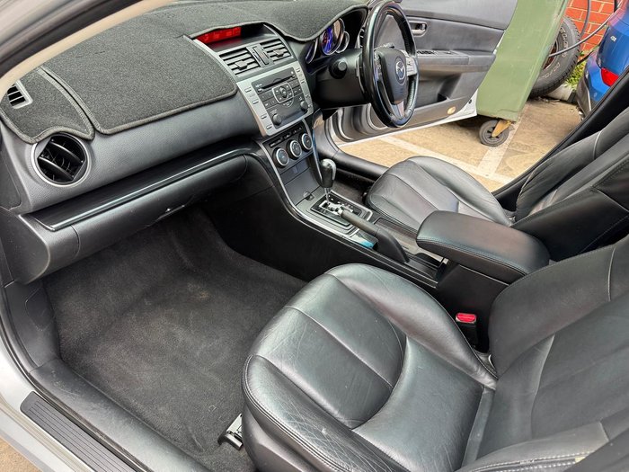 2009 Mazda 6 Luxury GH Series 1 MY09 Galaxy Grey