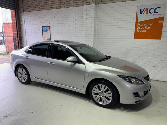 2009 Mazda 6 Luxury GH Series 1 MY09 Galaxy Grey