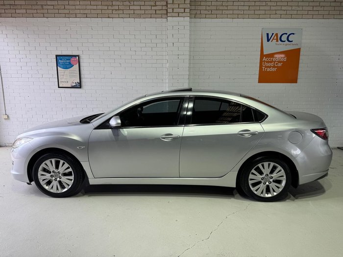 2009 Mazda 6 Luxury GH Series 1 MY09 Galaxy Grey