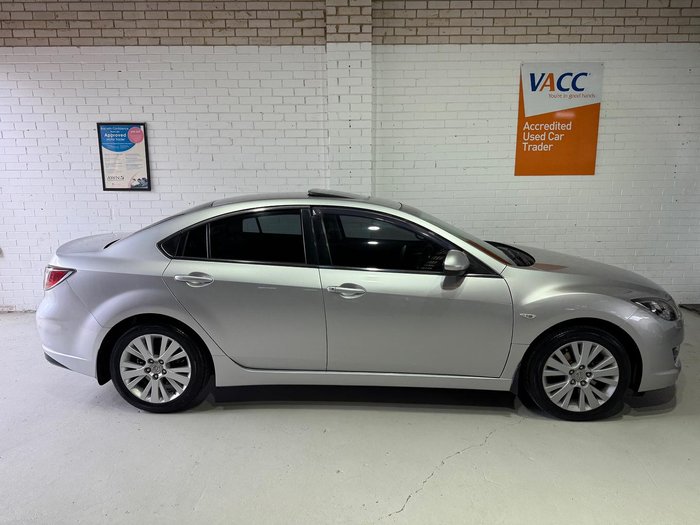 2009 Mazda 6 Luxury GH Series 1 MY09 Galaxy Grey