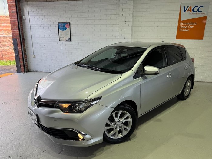2016 Toyota Corolla Ascent Sport ZRE182R Silver Pearl