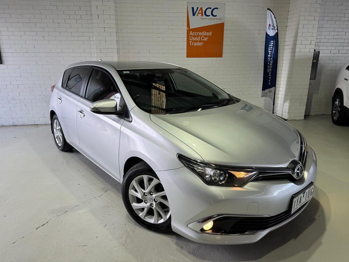 2016 Toyota Corolla Ascent Sport ZRE182R Silver Pearl