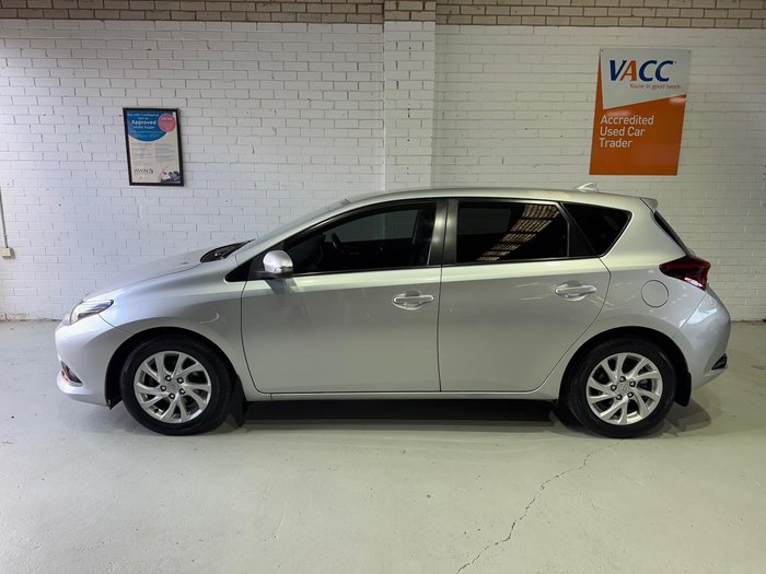 2016 Toyota Corolla Ascent Sport ZRE182R Silver Pearl
