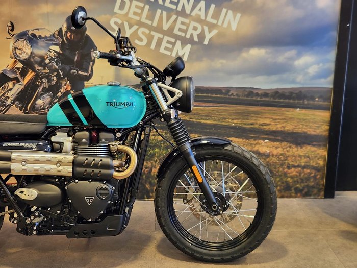 2025 Triumph Scrambler 900 Scrambler Blue