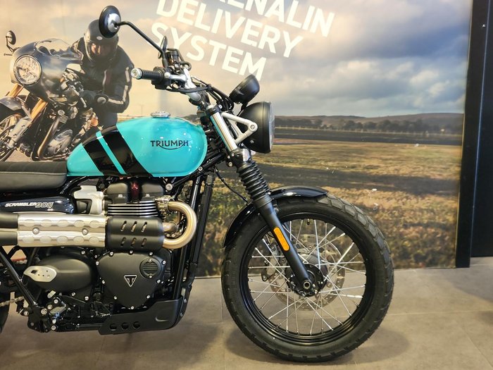 2025 Triumph Scrambler 900 Scrambler Blue