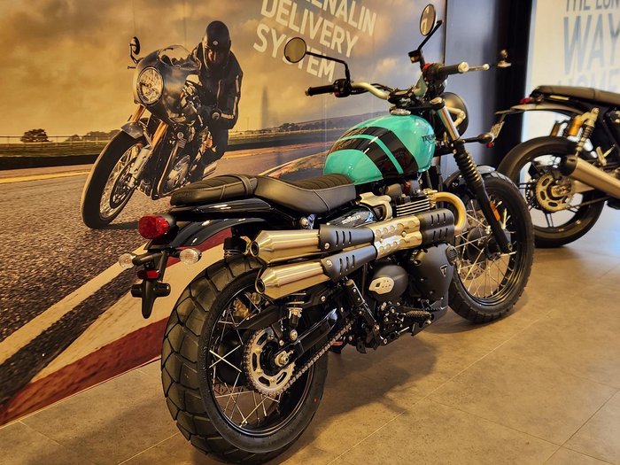 2025 Triumph Scrambler 900 Scrambler Blue