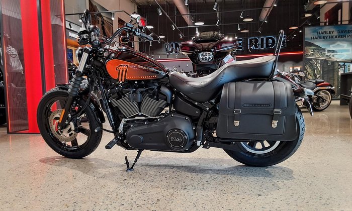 2023 Harley-Davidson Street Bob 114 (FXBBS) Softail Black