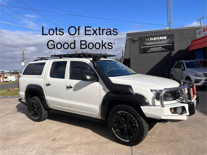 2015 Volkswagen Amarok TDI420 Core 2H MY15 4X4 Constant Candy White