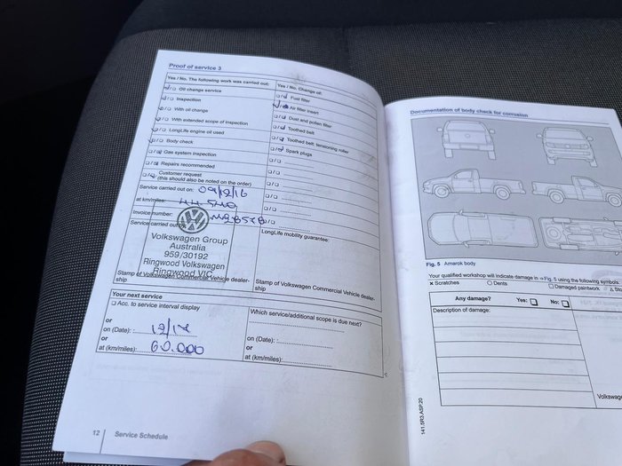 2015 Volkswagen Amarok TDI420 Core 2H MY15 4X4 Constant Candy White