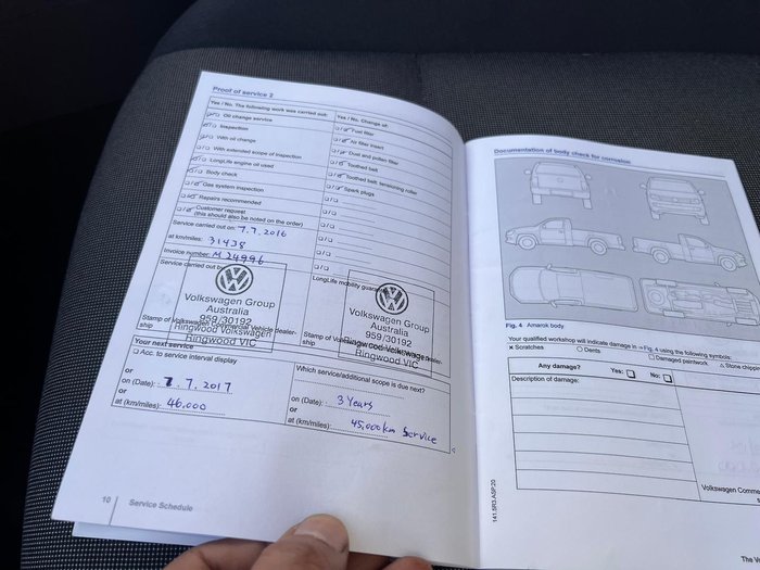 2015 Volkswagen Amarok TDI420 Core 2H MY15 4X4 Constant Candy White