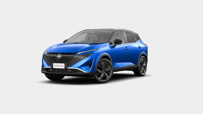 2025 Nissan QASHQAI Ti e-POWER J12 MY25 Magnetic Blue with Onyx Black Roof