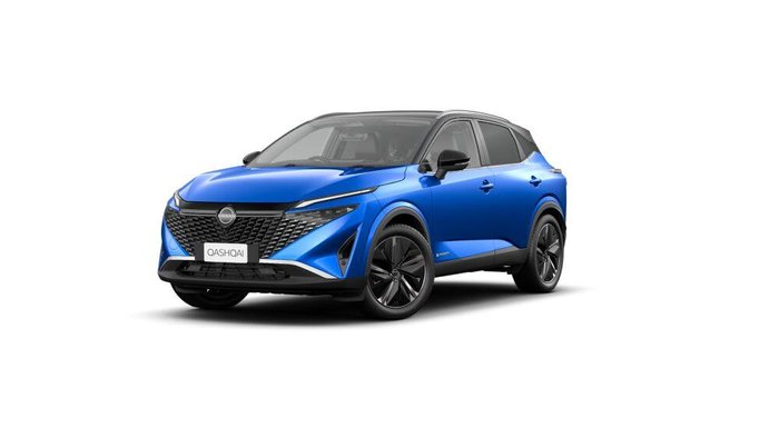 2025 Nissan QASHQAI Ti e-POWER J12 MY25 Magnetic Blue with Onyx Black Roof