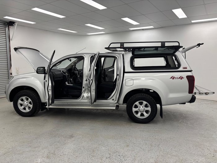 2017 Isuzu D-MAX LS-M MY17 4X4 Dual Range Titanium Silver