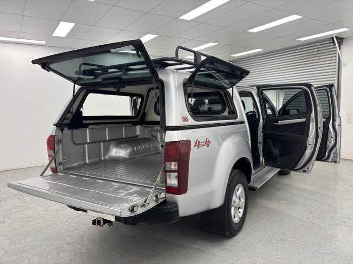 2017 Isuzu D-MAX LS-M MY17 4X4 Dual Range Titanium Silver