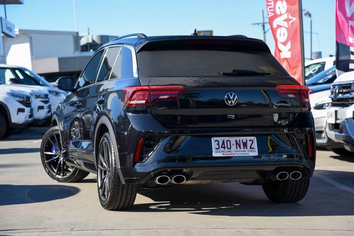 2022 Volkswagen T-Roc R Grid Edition D11 MY23 Four Wheel Drive Deep Black Pearl