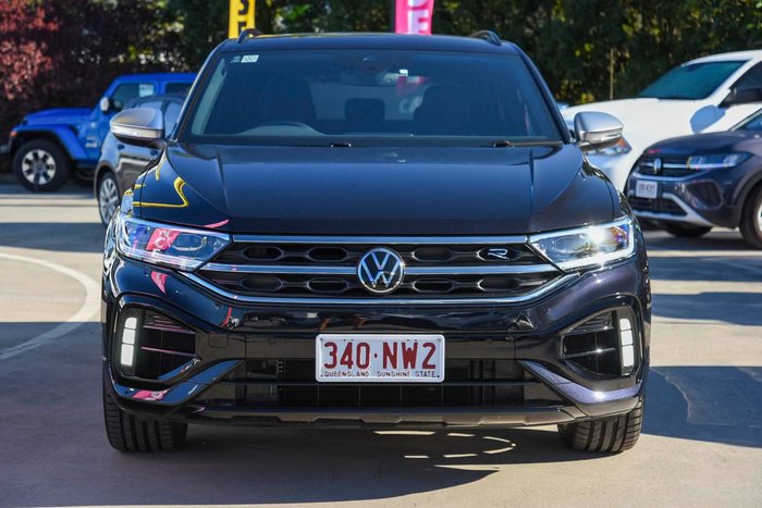 2022 Volkswagen T-Roc R Grid Edition D11 MY23 Four Wheel Drive Deep Black Pearl