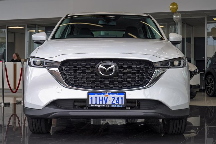 2024 Mazda CX-5 G25 Maxx Sport KF Series Rhodium White