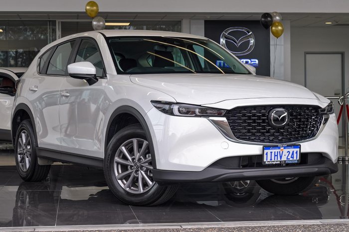 2024 Mazda CX-5 G25 Maxx Sport KF Series Rhodium White