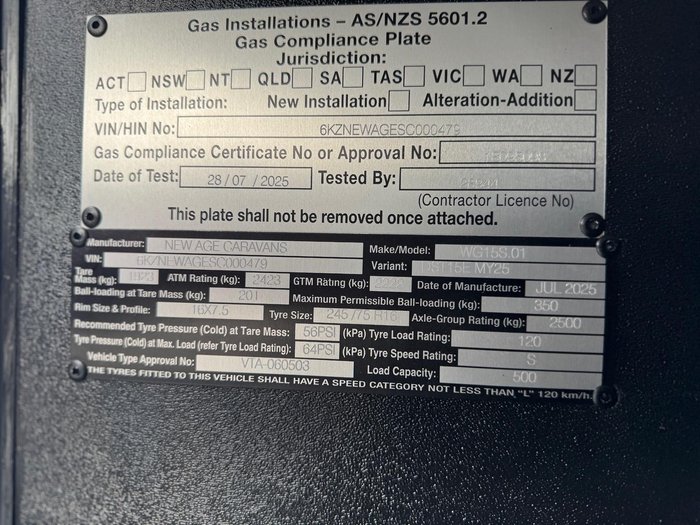 2025 Traveller Track 15'