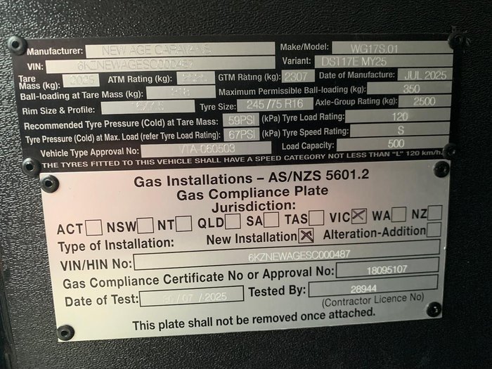 2025 Traveller Track 17'