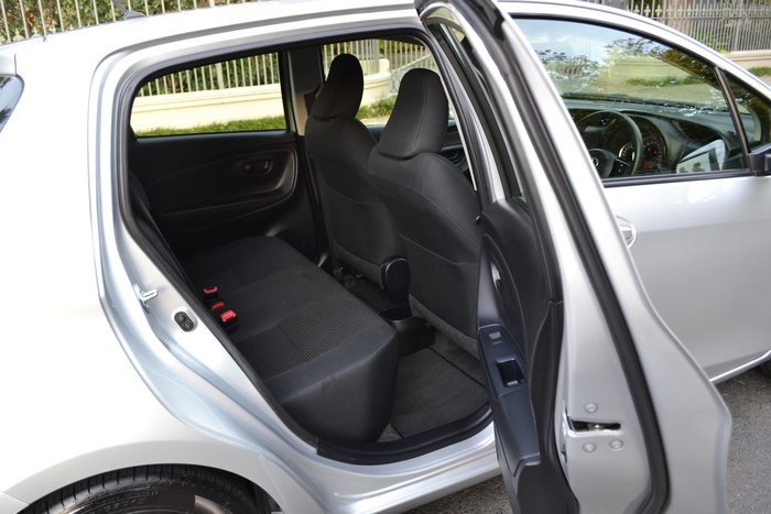 2018 Toyota Yaris Ascent NCP130R Silver Pearl