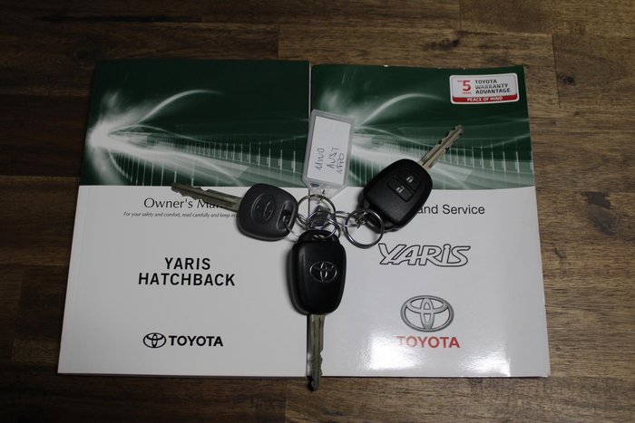 2018 Toyota Yaris Ascent NCP130R Silver Pearl