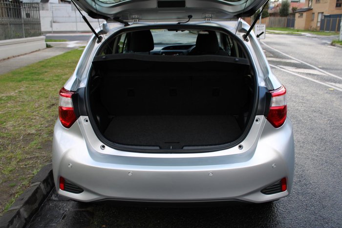 2018 Toyota Yaris Ascent NCP130R Silver Pearl
