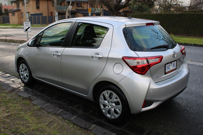 2018 Toyota Yaris Ascent NCP130R Silver Pearl