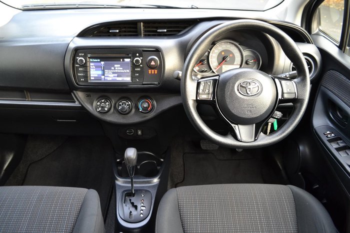 2018 Toyota Yaris Ascent NCP130R Silver Pearl