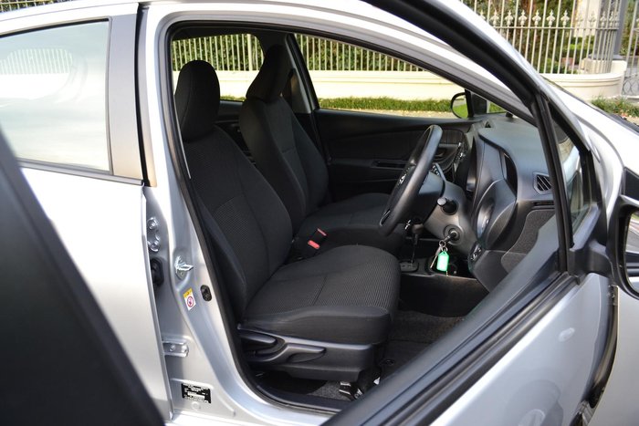 2018 Toyota Yaris Ascent NCP130R Silver Pearl