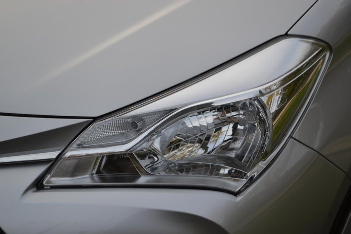 2018 Toyota Yaris Ascent NCP130R Silver Pearl