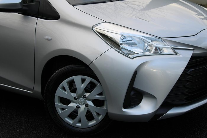 2018 Toyota Yaris Ascent NCP130R Silver Pearl