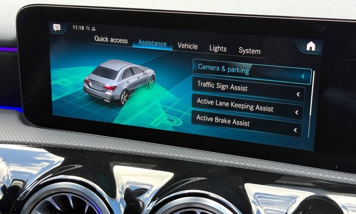 2021 Mercedes-Benz A-Class A180 V177 Denim Blue