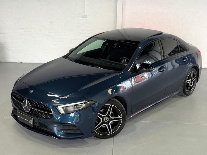 2021 Mercedes-Benz A-Class A180 V177 Denim Blue
