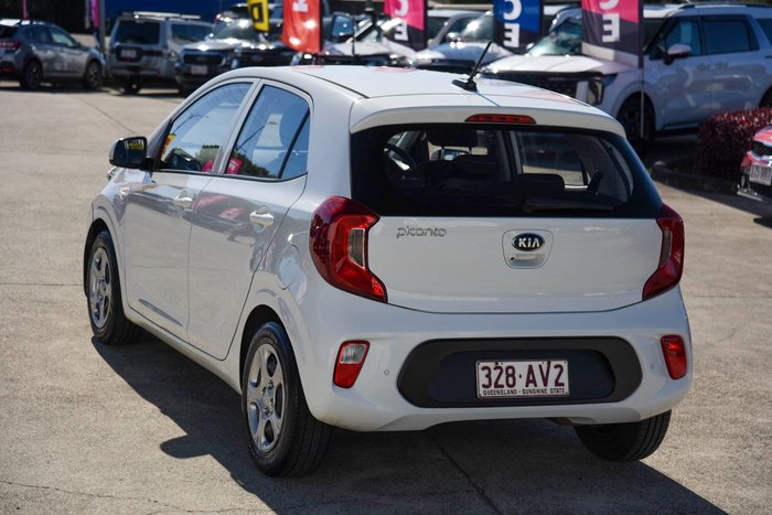 2018 Kia Picanto S JA MY19 Clear White