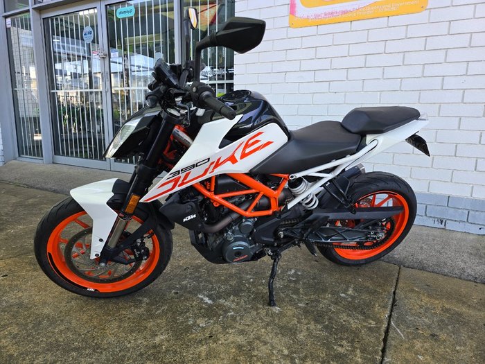 2017 Ktm 390 DUKE White