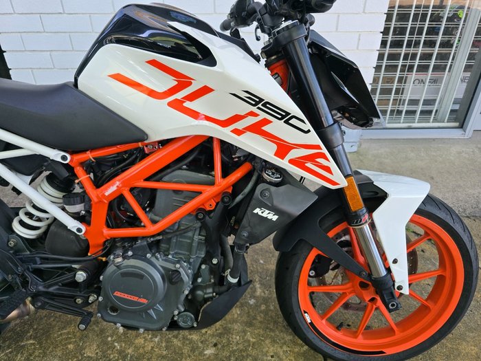 2017 Ktm 390 DUKE White