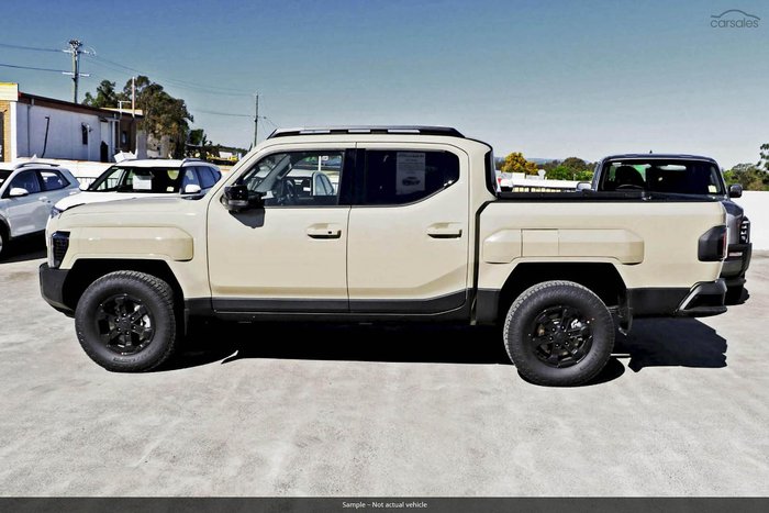 2025 Kia Tasman X-Pro TK MY26 4X4 Dual Range Tan Beige
